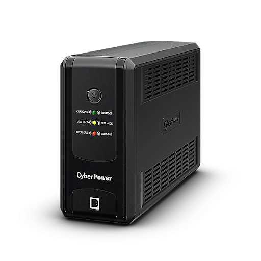 ИБП CyberPower UT850EG (850VA/480W LED/USB/RJ11/45 (3 EURO) 12V/7Ah*1)