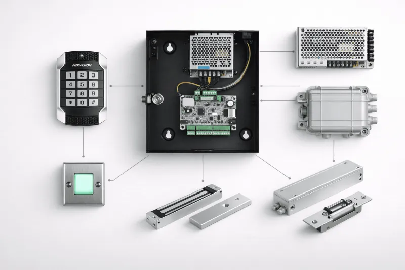 Готовый комплект СКУД на 1 дверь: всё, что нужно для контроля доступа