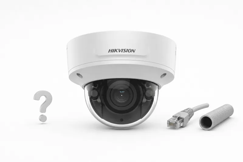 Часто задаваемые вопросы о камерах Hikvision. Выбор кабелей и прокладка.