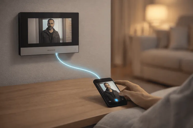 Обзор IP-видеодомофона Hikvision DS-KH6320