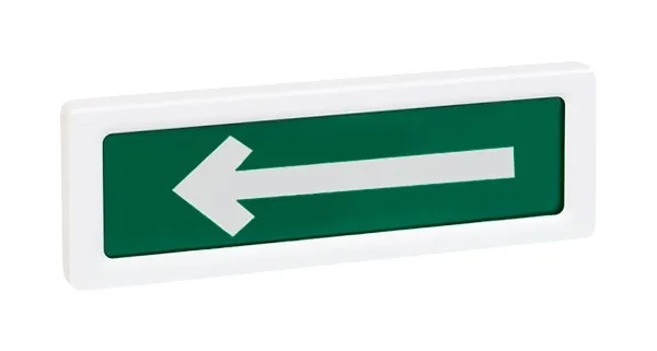 Оповещатель охранно-пожарный световой ОПОП 1-8 24В Налево