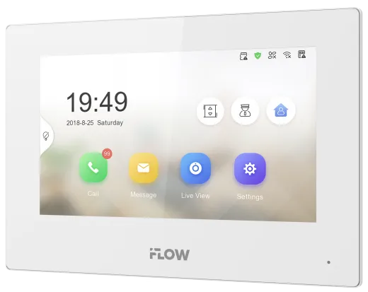 Видеодомофон iFLOW F-VI-3242IPE1/White
