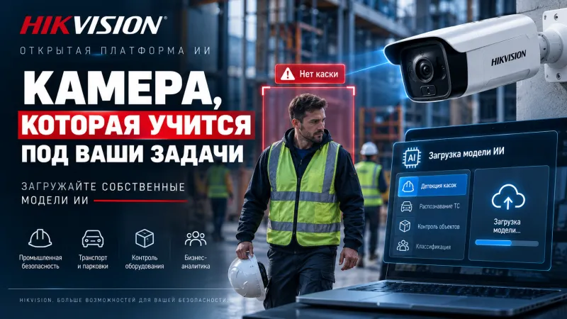 Открытая платформа ИИ на камерах Hikvision: настройка и возможности