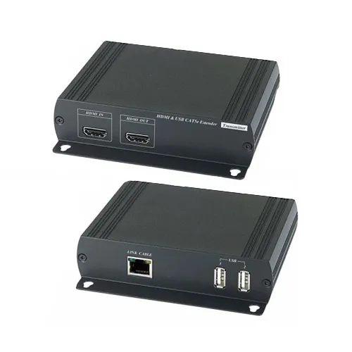 Удлинитель HKM01E HDMI KVM (комплект приемник + передатчик) по Ethernet