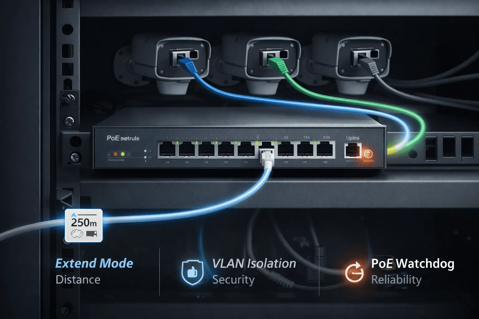 Режимы работы и функции PoE-коммутаторов Режимы работы и функции PoE-коммутаторов