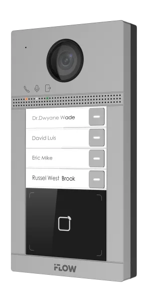Вызывная IP-панель на 4 абонента iFLOW F-VI-1406ISMCWE1