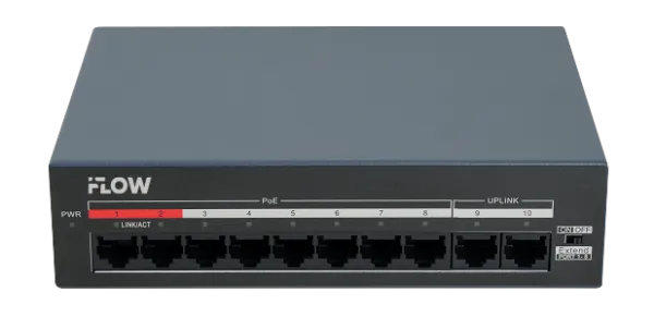 Коммутатор неуправляемый с POE iFLOW F-SW-EU210MPOE-V/L