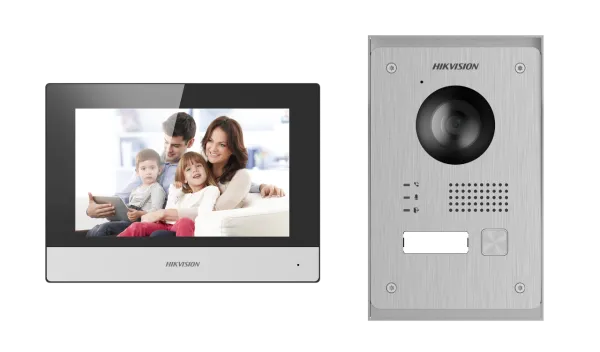 Комплект видеодомофона DS-KIS703-P