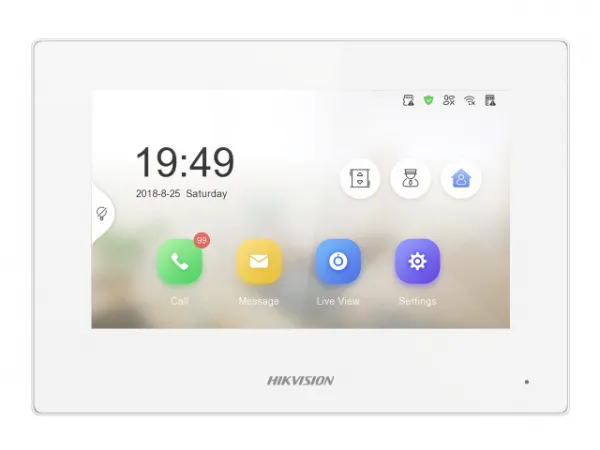 Видеодомофон DS-KH6320-LE1(B) White