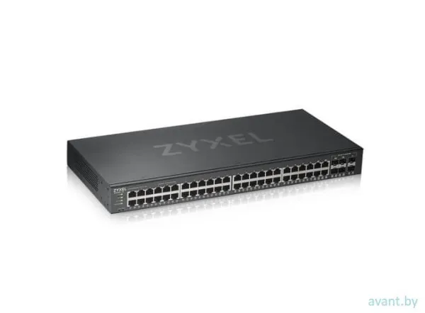 Гибридный Smart коммутатор PoE+ Zyxel GS192048HPV2-EU0101