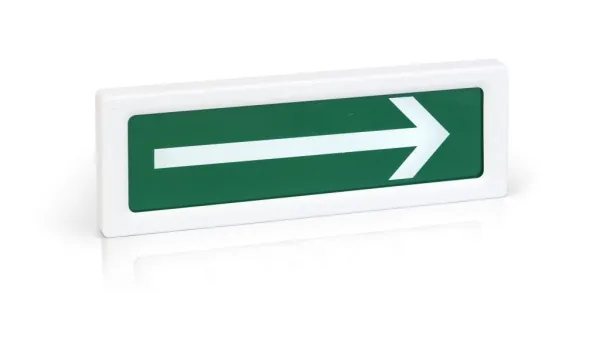 Оповещатель охранно-пожарный световой ОПОП 1-8 24В Направо