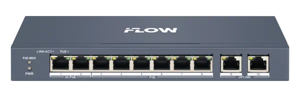 Коммутатор управляемый c POE iFLOW F-SW-EM410HPOE-VM