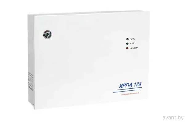 Источник резервного питания ИРПА 124/1-3