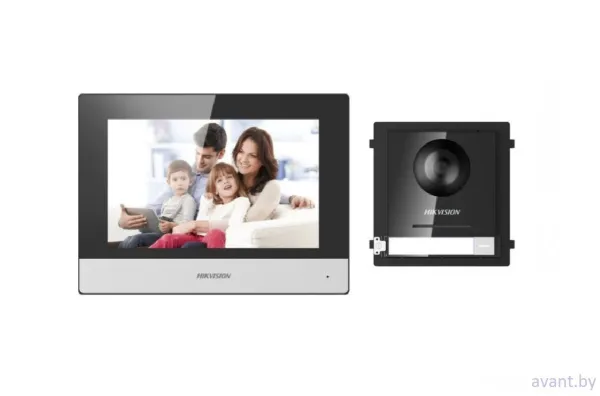 Комплект видеодомофона DS-KIS602