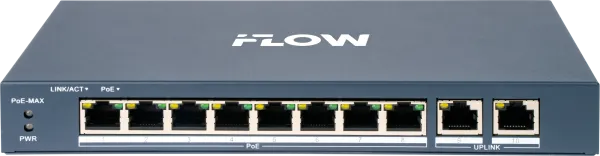 Коммутатор управляемый c POE iFLOW F-SW-EM410POE-VM/L