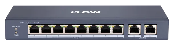 Коммутатор неуправляемый с POE iFLOW F-SW-EU410POE-V/L