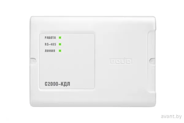 Контроллер двупроводной линии связи С2000-КДЛ