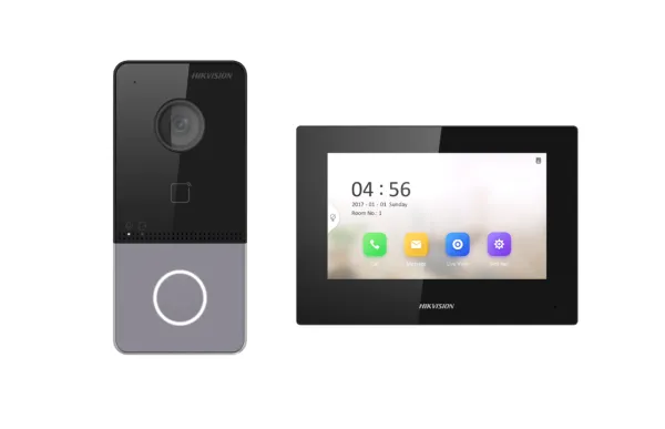 Комплект видеодомофона DS-KIS605-P