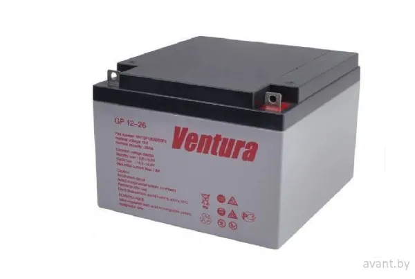 Аккумуляторная батарея 26Ач/12В VENTURA