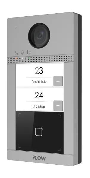 Вызывная IP-панель на 2 абонента iFLOW F-VI-1404ISMCWE1