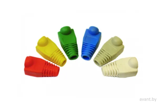 Колпачки защитные для кабеля 6,0мм cat.5e TWT-BO-6.0-GY/100