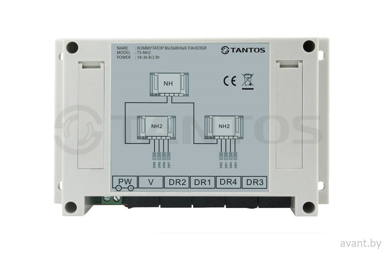 Домофон для многоквартирного дома Tantos купить в Беларуси