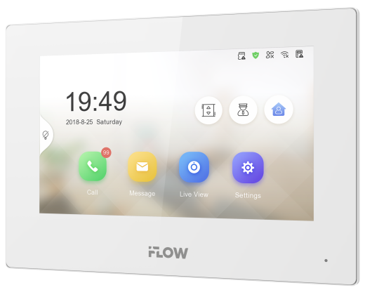 Видеодомофон iFLOW F-VI-3242IPE1/White