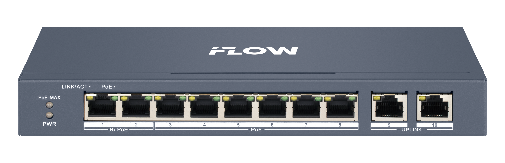 Коммутатор управляемый c POE iFLOW F-SW-EM410HPOE-VM