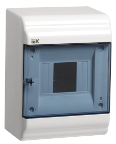 Корпус пластиковый ЩРН-П-4 белый IP41 IEK / MKP82-N-04-41-20