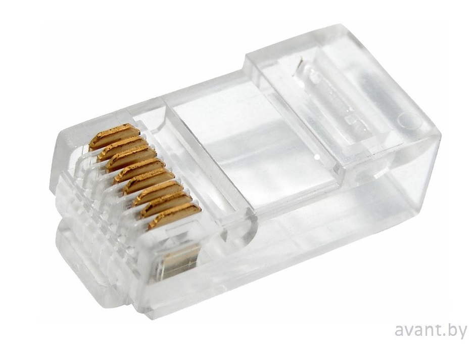 Джек RJ-45 8P8C cat 5e REXANT