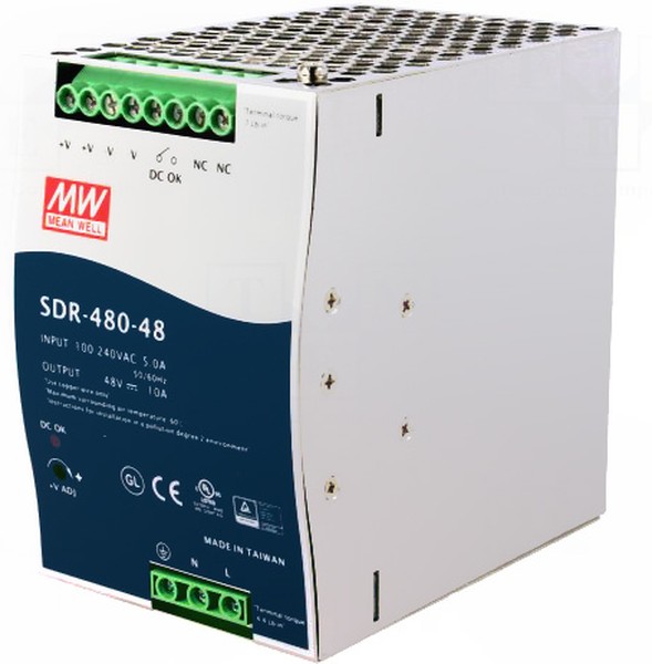 Источник питания на DIN-рейку SDR-480-48