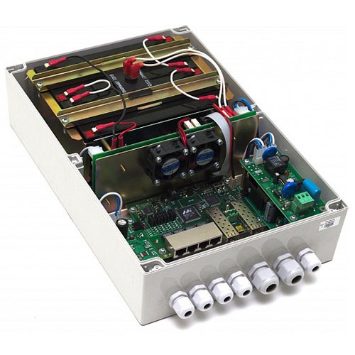 Коммутатор TFortis PSW-2G4F-UPS