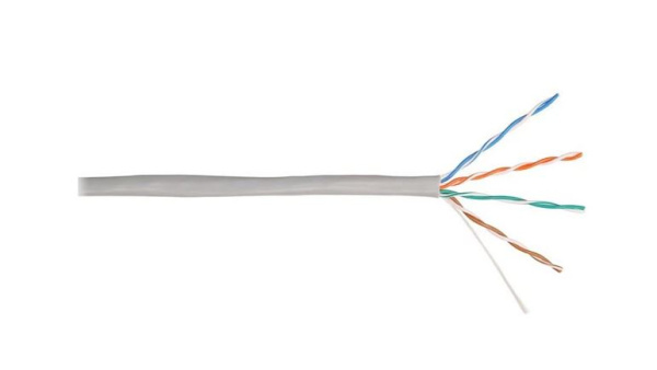 Кабель витая пара DS-1LN5E-E/E (Бухта/305 м) для внутренней прокладки 0,45 жила