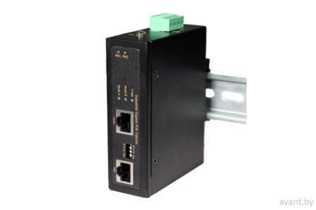 Инжектор PoE промышленный гигабитный мощностью 60W Midspan-1/603-AG
