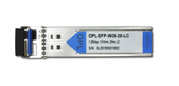 Трансивер оптический OPL-SFP-W35-20-LC