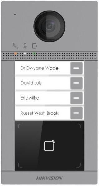 Вызывная панель DS-KV8413-WME1(B)