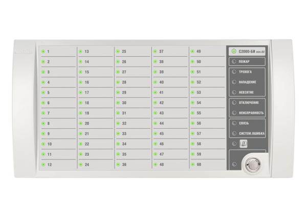 Блок индикации  С2000-БИ исп.02