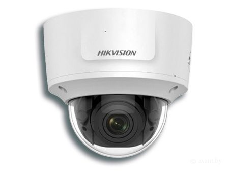 6МП уличная купольная IP-камера Hikvision DS-2CD2763G0-IZS с ИК