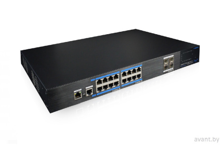 Коммутатор PoE управляемый UTP7516GE-POE-4GF