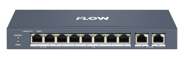 Коммутатор управляемый c POE iFLOW F-SW-EM410HPOE-VM