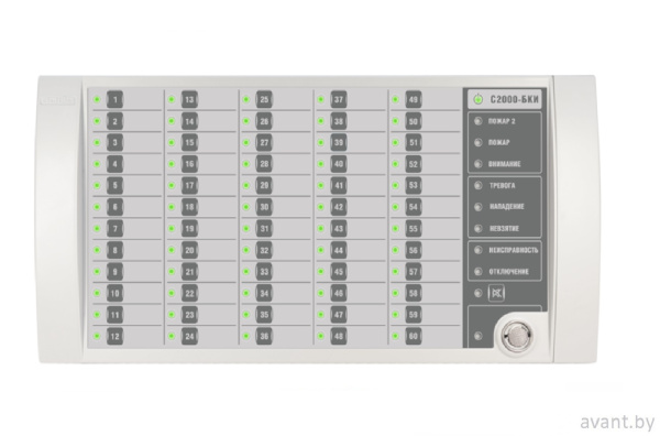 Блок индикации с клавиатурой С2000-БКИ