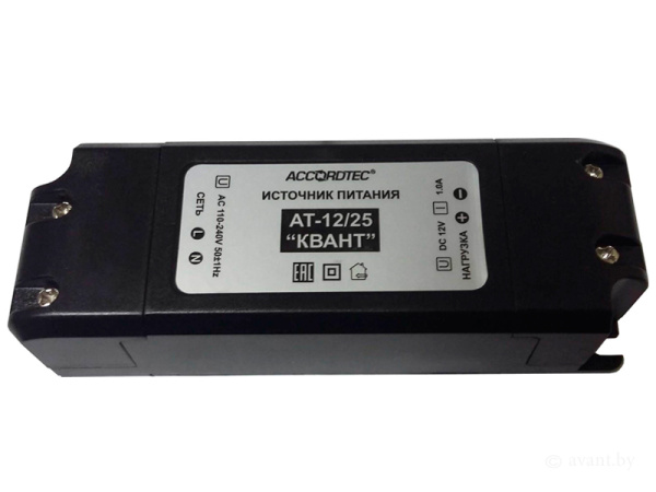 Блок стабилизированного питания AT12/25 КВАНТ