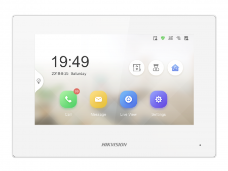 Видеодомофон DS-KH6320-LE1(B) White