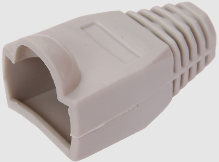 ITK Колпачок изолирующий для разъема RJ-45, PVC, СЕРЫЙ / CS4-11