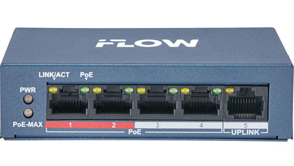 Коммутатор неуправляемый c POE iFLOW F-SW-EU205POE-V/L