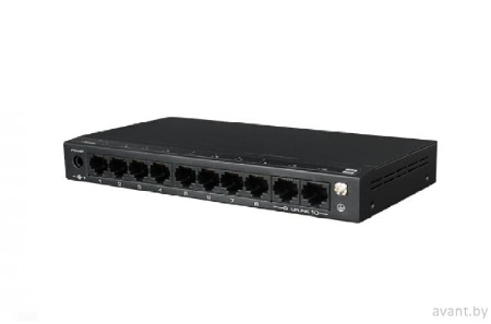 Коммутатор PoE неуправляемый SF10P-FHM (120W)