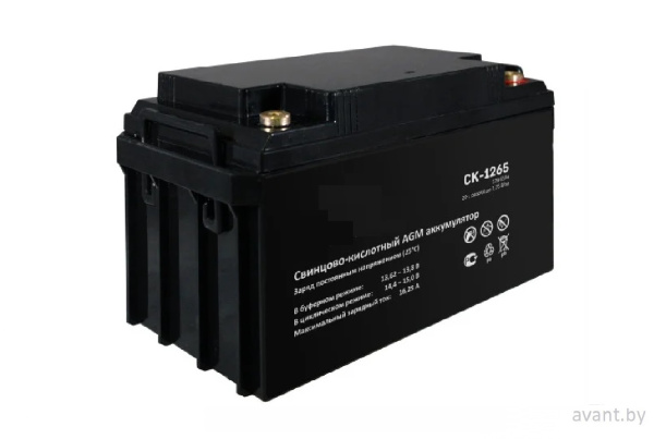 Аккумуляторная батарея 65Ач/12В